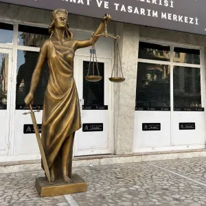 Büyük Boy Adalet Heykeli - Themis Heykeli