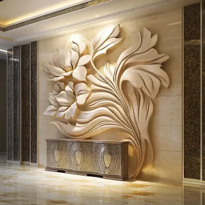 Salon Duvar Rölyef Tasarımı