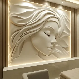 Dermatoloji Kliniği Duvar Rölyef Tasarımı