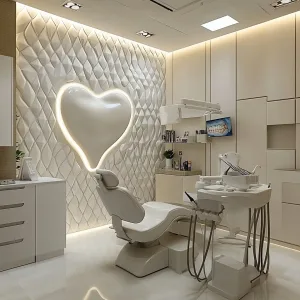 Diş Kliniği Duvar Rölyef Tasarımı