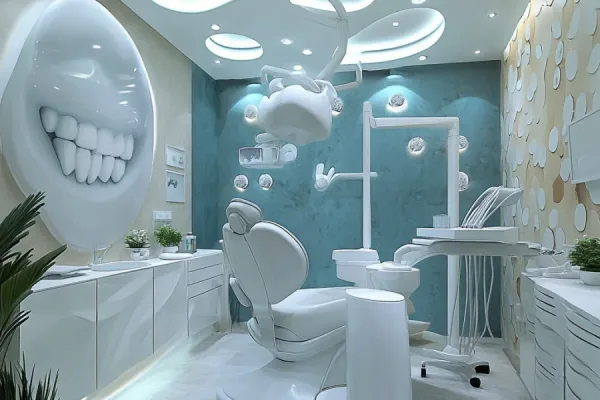 Diş Kliniği Duvar Rölyef Tasarımı